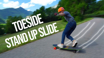 Learn to Toeside Stand Up Slide on your Longboard in 4 Steps