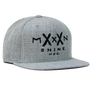 Moonshine Logo Snapback - Heather Grey - Moonshine Mfg