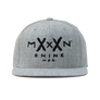 Moonshine Logo Snapback - Heather Grey - Moonshine Mfg