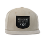Moonshine Shield Snapback - Tan - Moonshine Mfg