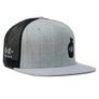 Moonshine Jug Snapback - Heather Grey/Black Mesh - Moonshine Mfg