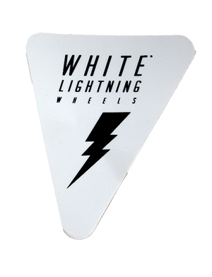 White Lightning White Sticker - Moonshine Mfg