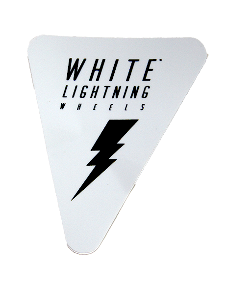 White Lightning White Sticker - Moonshine Mfg