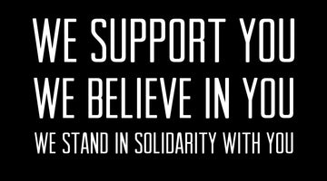 There is no room for hatred in our family. #BlackLivesMatter