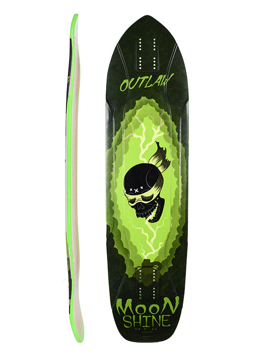 moon shine outlaw ダウンヒル　フリーライド Outlaw Downhill Longboard from Moonshine MFG – Moonshine Mfg