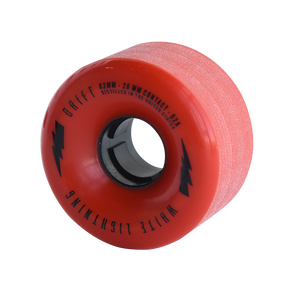 62mm DRIFT Red Wheel Set (82A, Centerset) - Moonshine Mfg